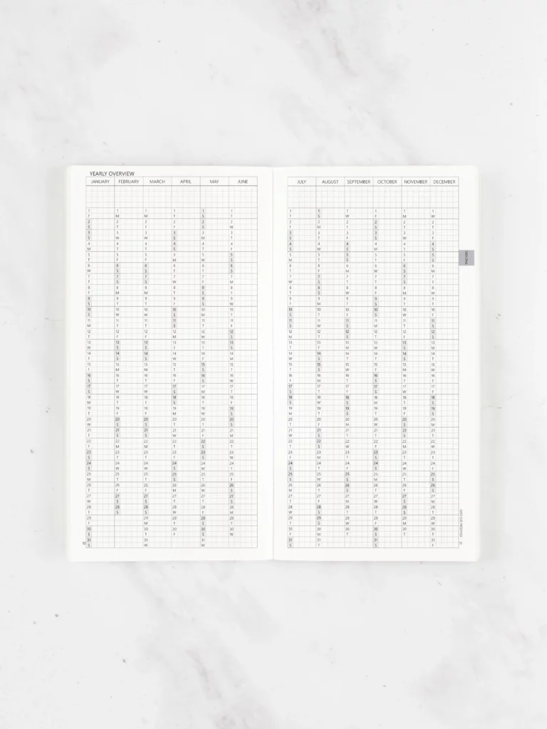 Yearly Overview
