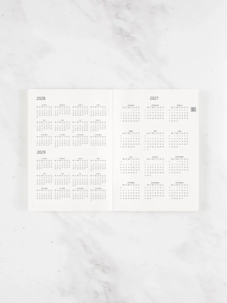 Annual Calendar