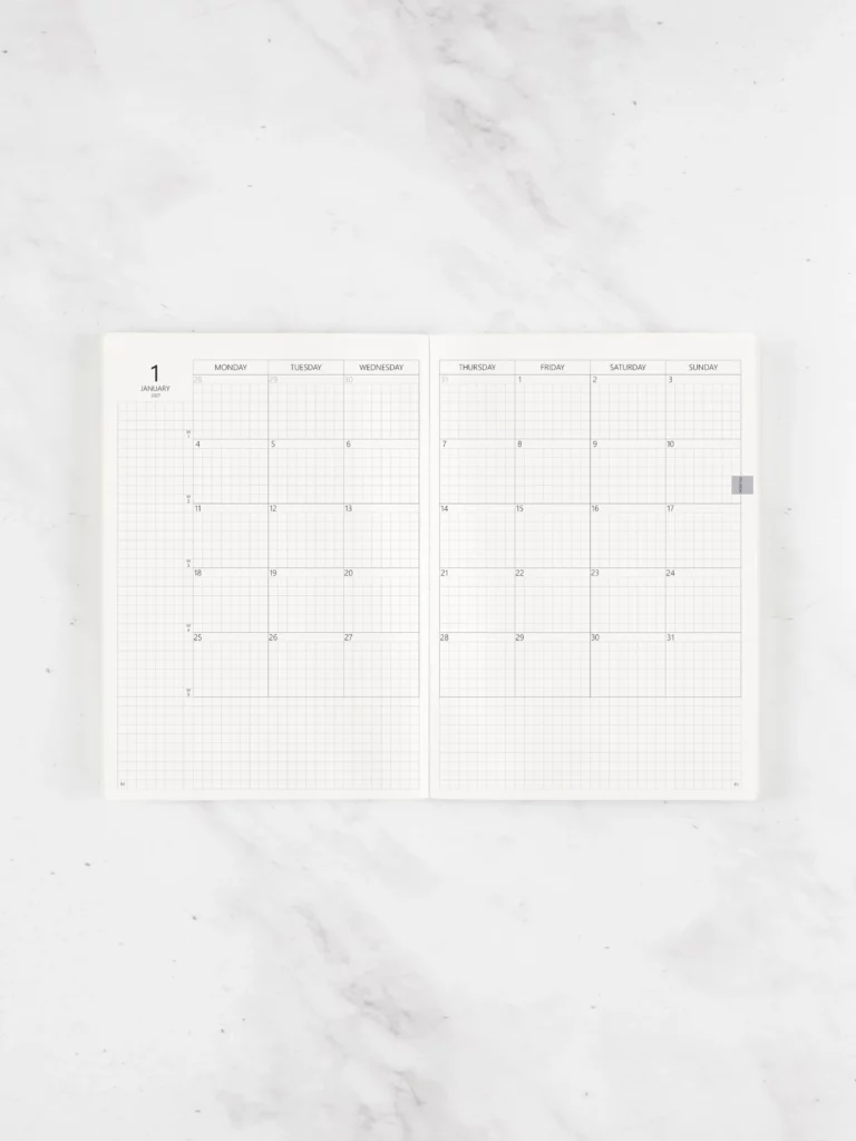 Monthly Layout