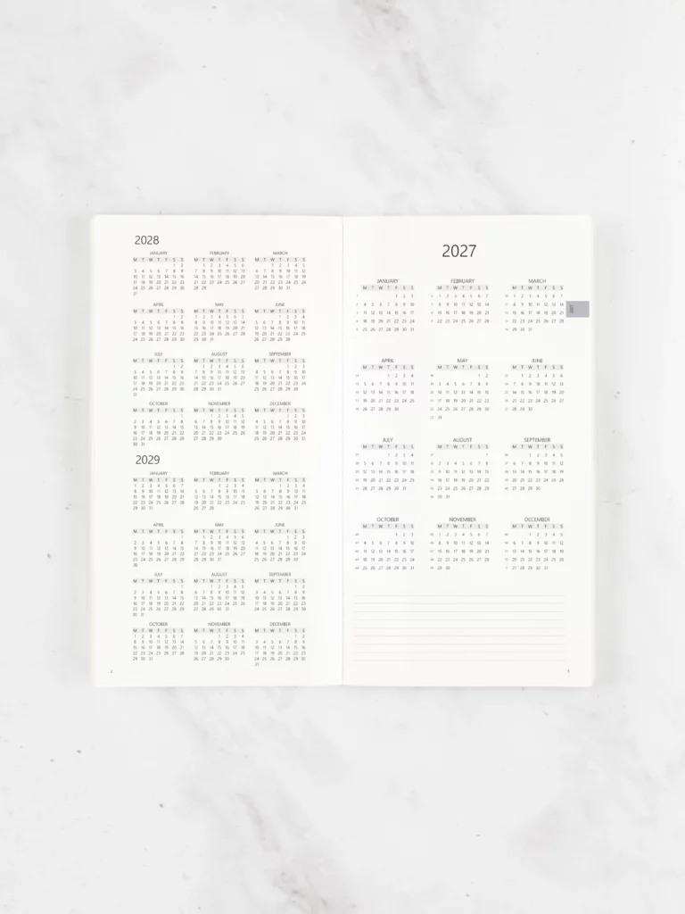Annual Calendar