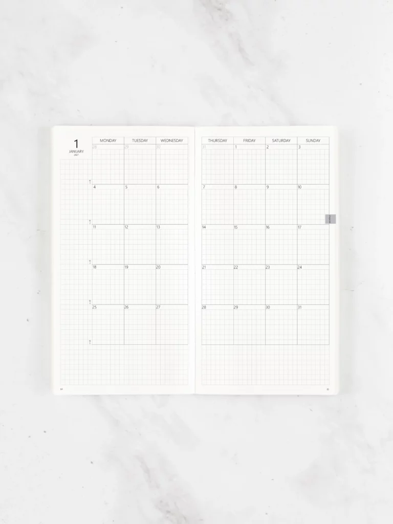 Monthly Layout